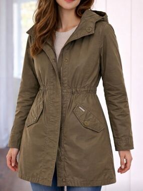Woolrich 3-in-1 Parka Olive Green